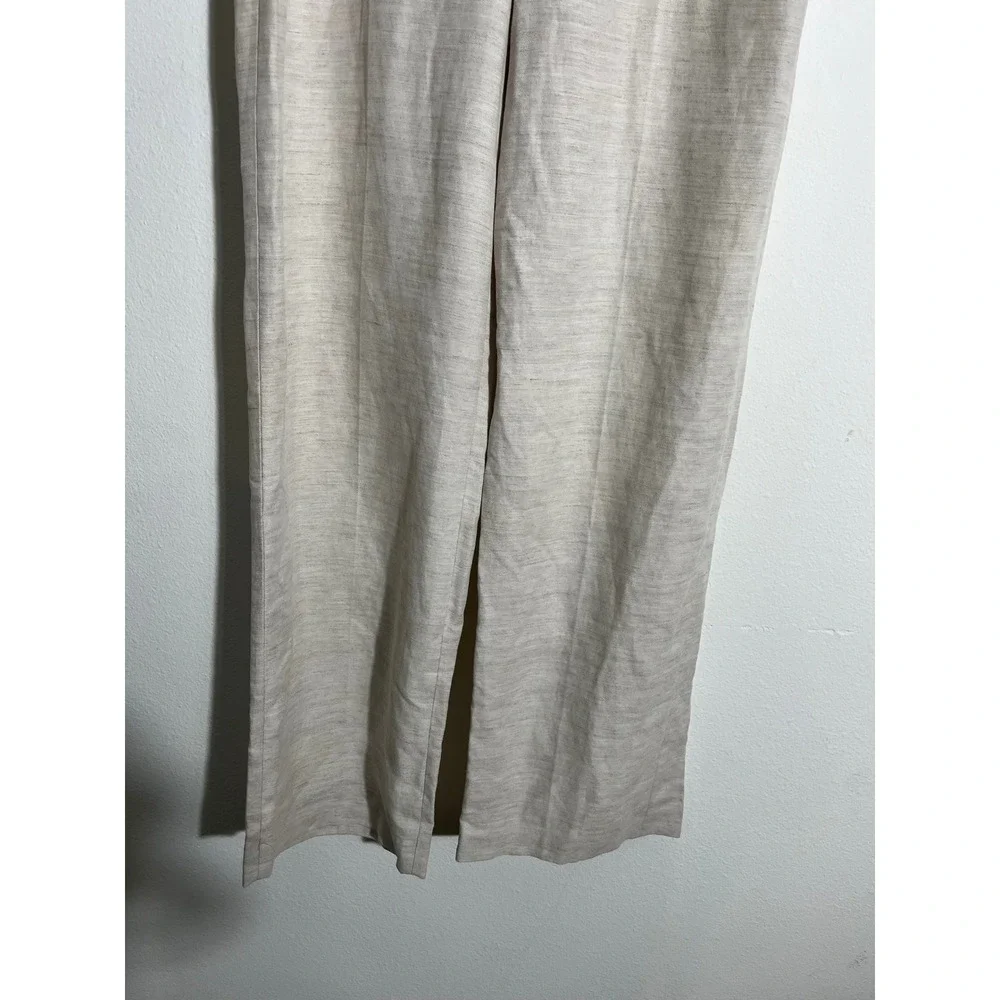 ARITZIA The Limitless Linen Pant in Natural Ecru